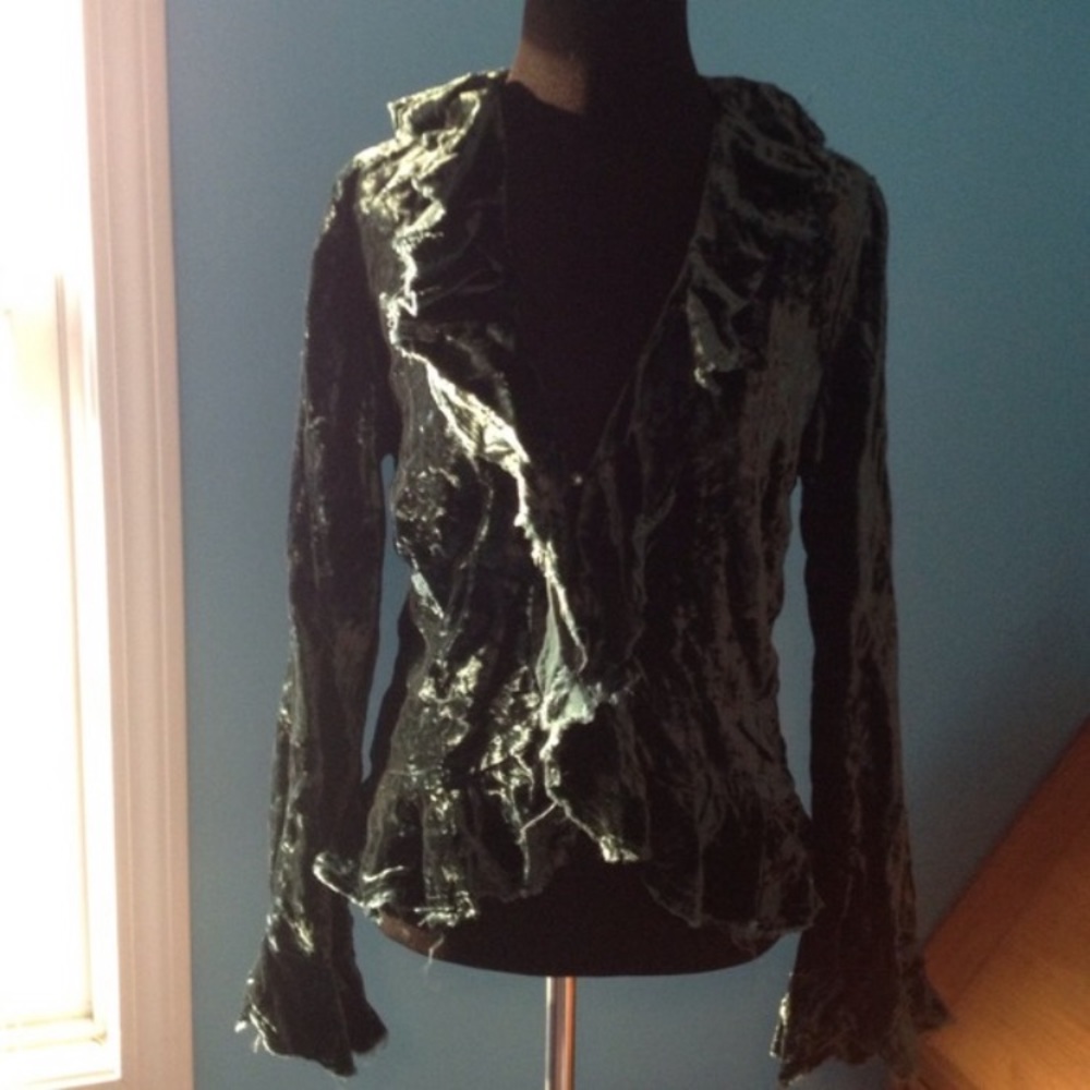 Calypso Crushed Velvet Jacket